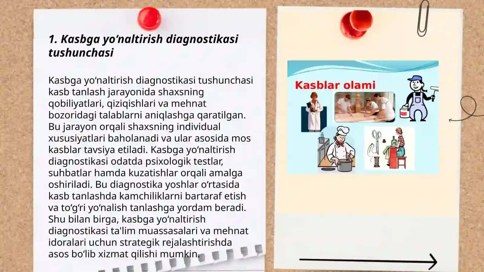 Kasbga yo‘naltirish diagnostikasi tushunchasi 3