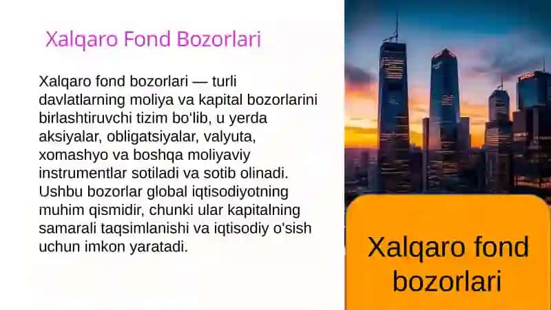 Haqnazarov Baxtiyorning Xalqaromoliyafanidantayyorlagantaqdimoti 3