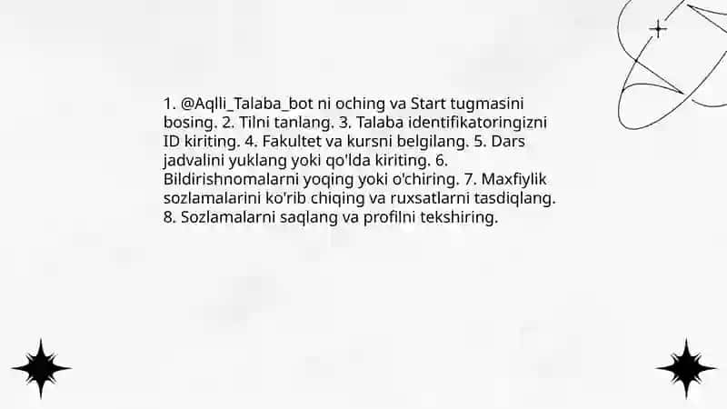 @Aqlli_Talaba_bot 3