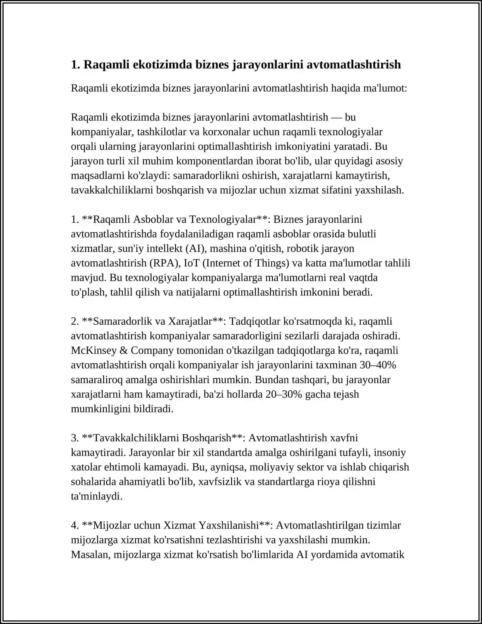 RAQAMLI EKOTIZIM MUHITIDA BIZNES JARAYONLARINI BOSHQARISH 3