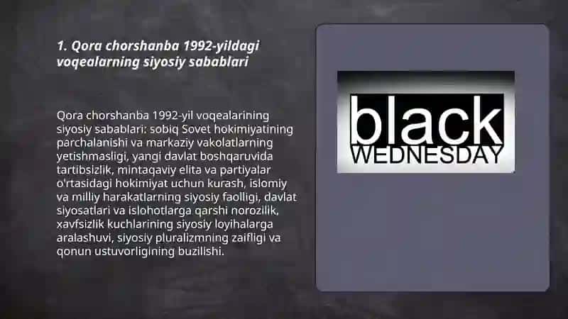Qora chorshanba 1992-yil 3