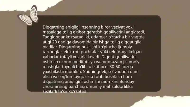 Diqqatning xususiyatlari 3