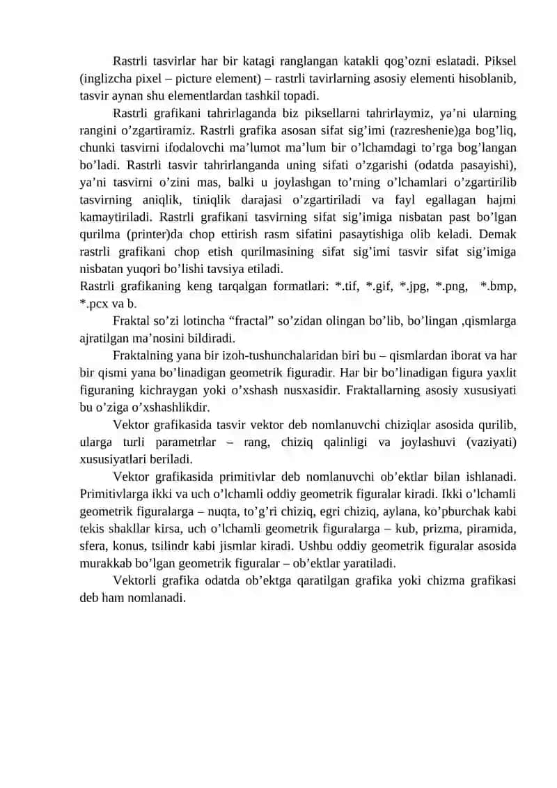 Kompyuter grafikasi 3