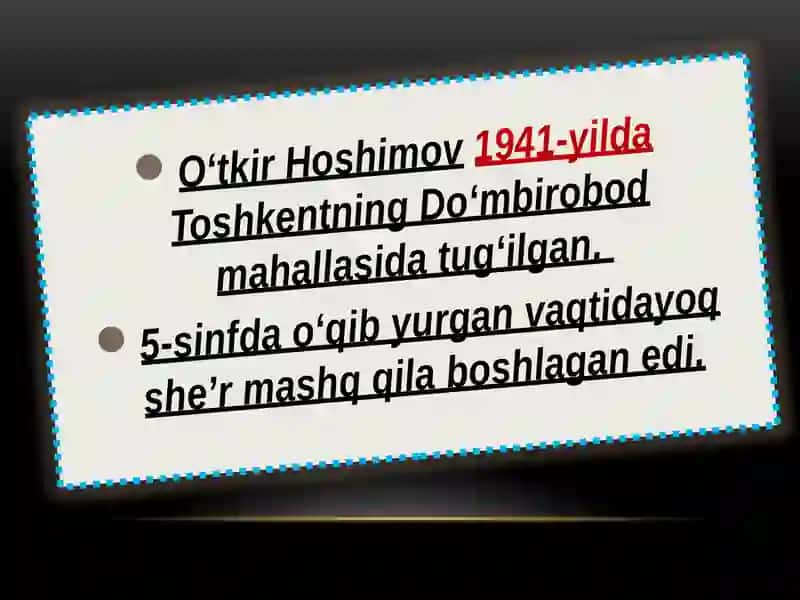 "Dunyoning ishlari" 3