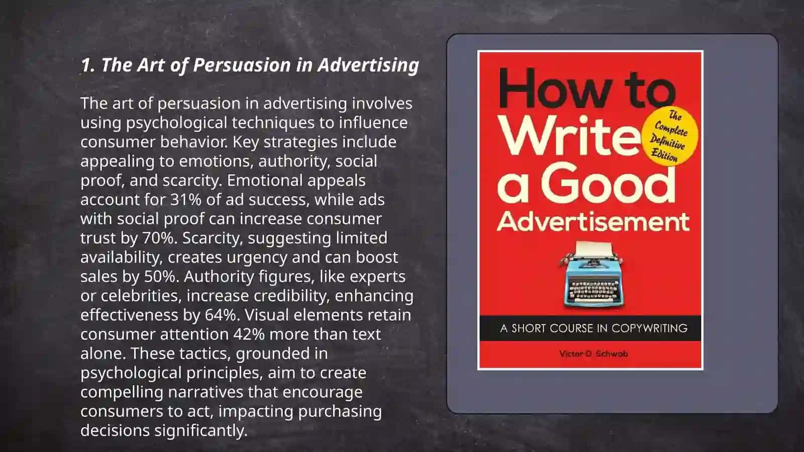 Advertisement writing 3