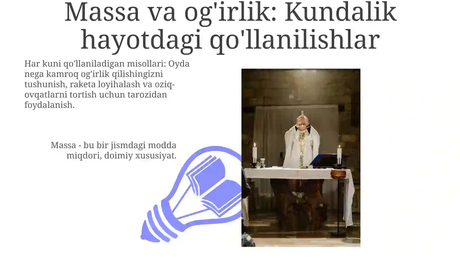 Jismlarning og‘irligi. Og‘irlikkuchi 3