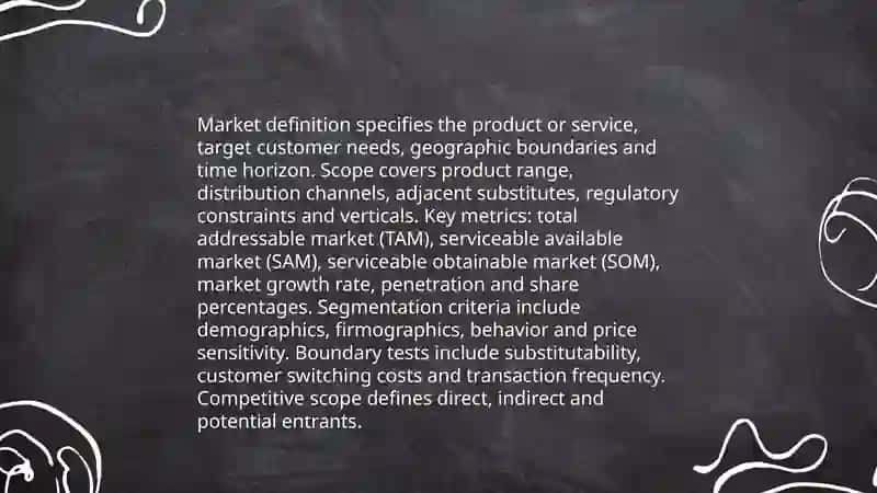 Markets and competitors 3