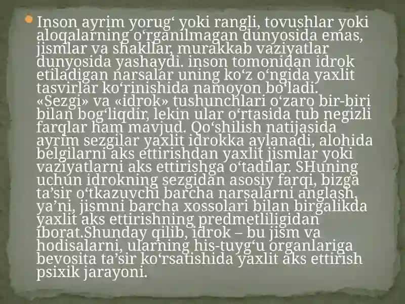 Dunyoni estetik idrok etishda badiiy asarlarni ahamiyati 3