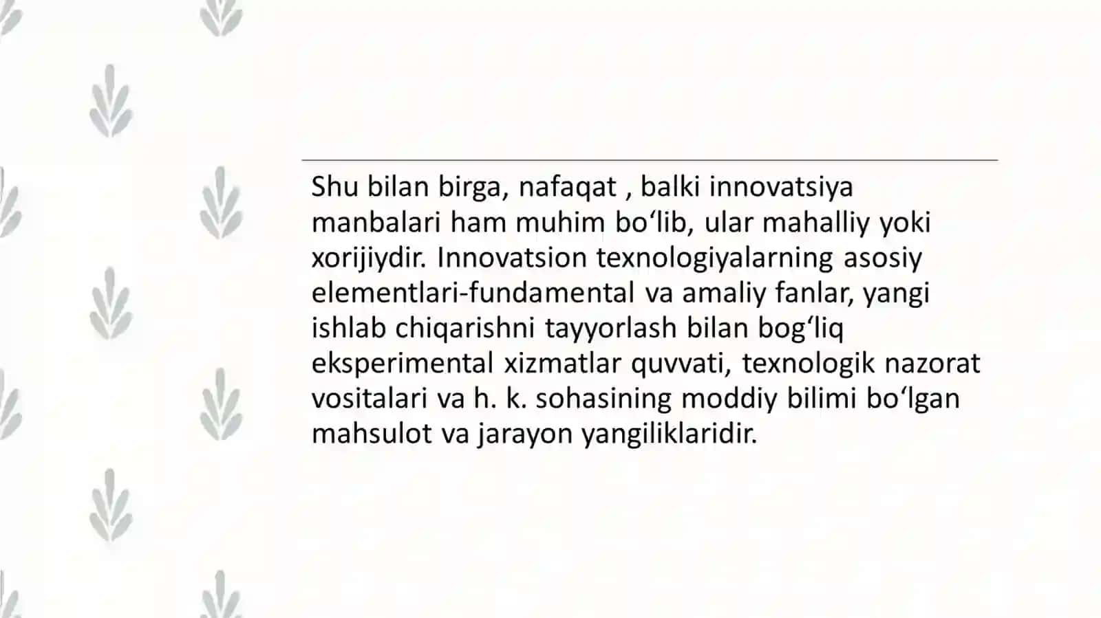 Mehmonxona xo'jligida innovatsiya 3