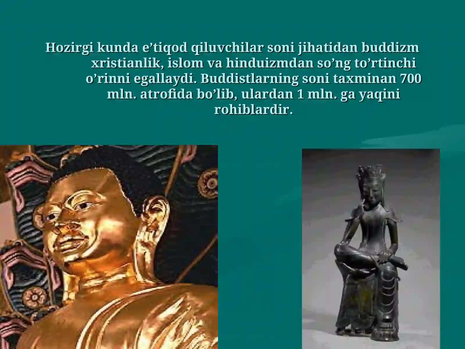 Buddaviylik dini tarixi va g‘oyalari 3