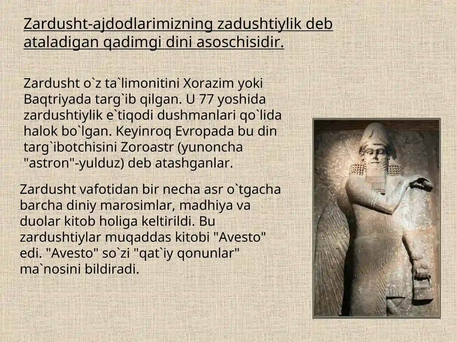 Zardushtiylik dining iyerarxiyasi 3