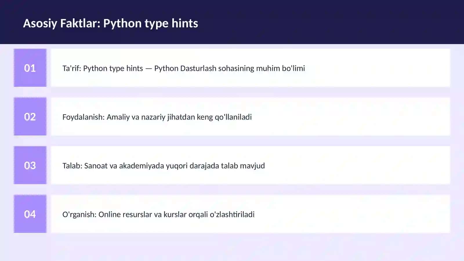 DASTURLASH | PYTHON DASTURLASH 3