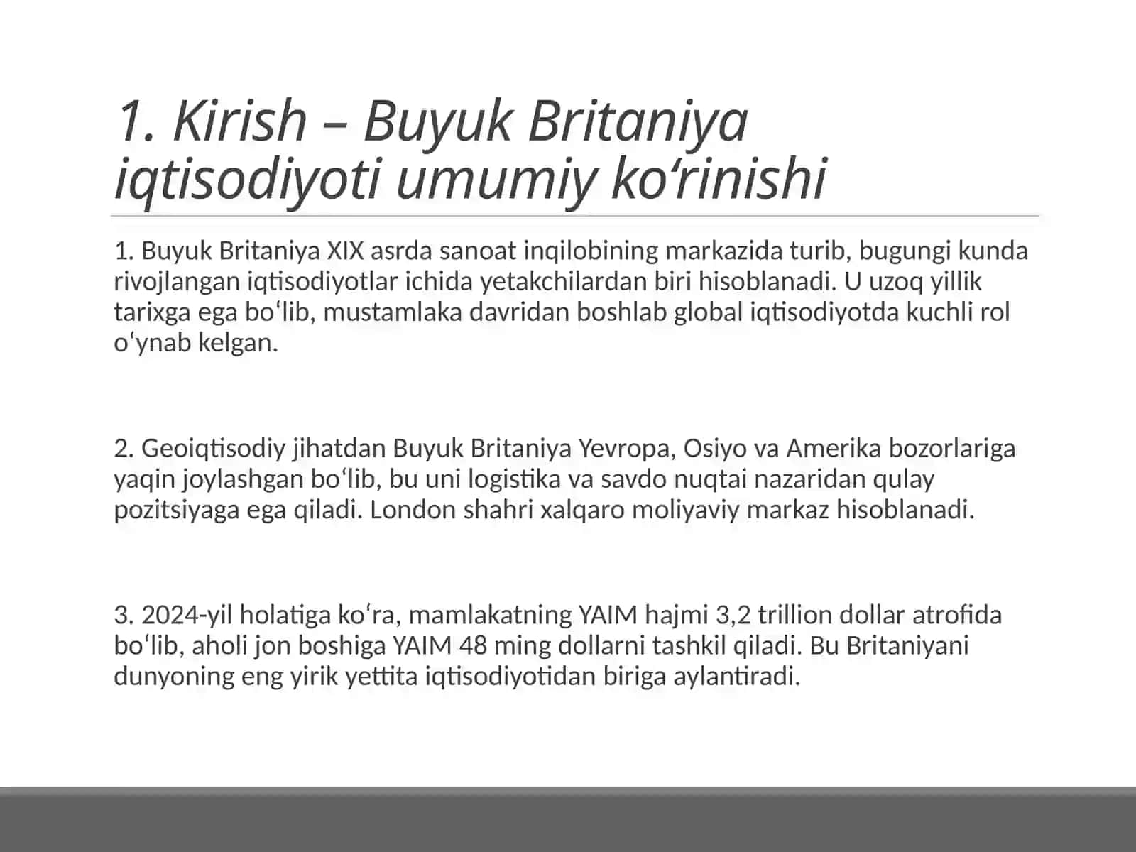 Makroiqtisodiyot Buyuk Britaniya 3