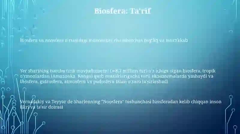 Biosfera va Noosfera 3