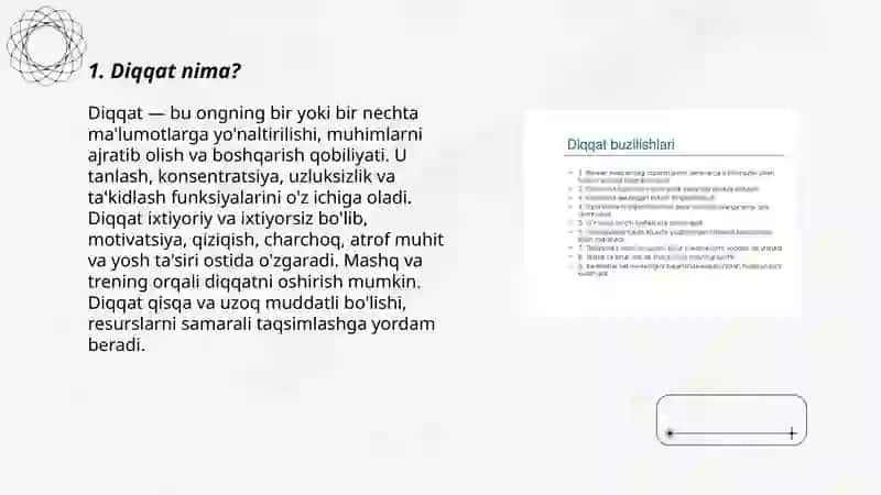 Diqqatni oshirish texnikalari 3