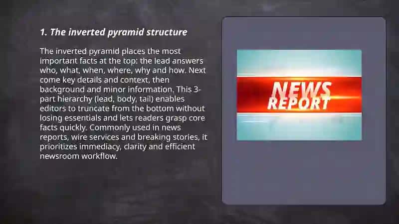 The Inverted Pyramid Structure 3