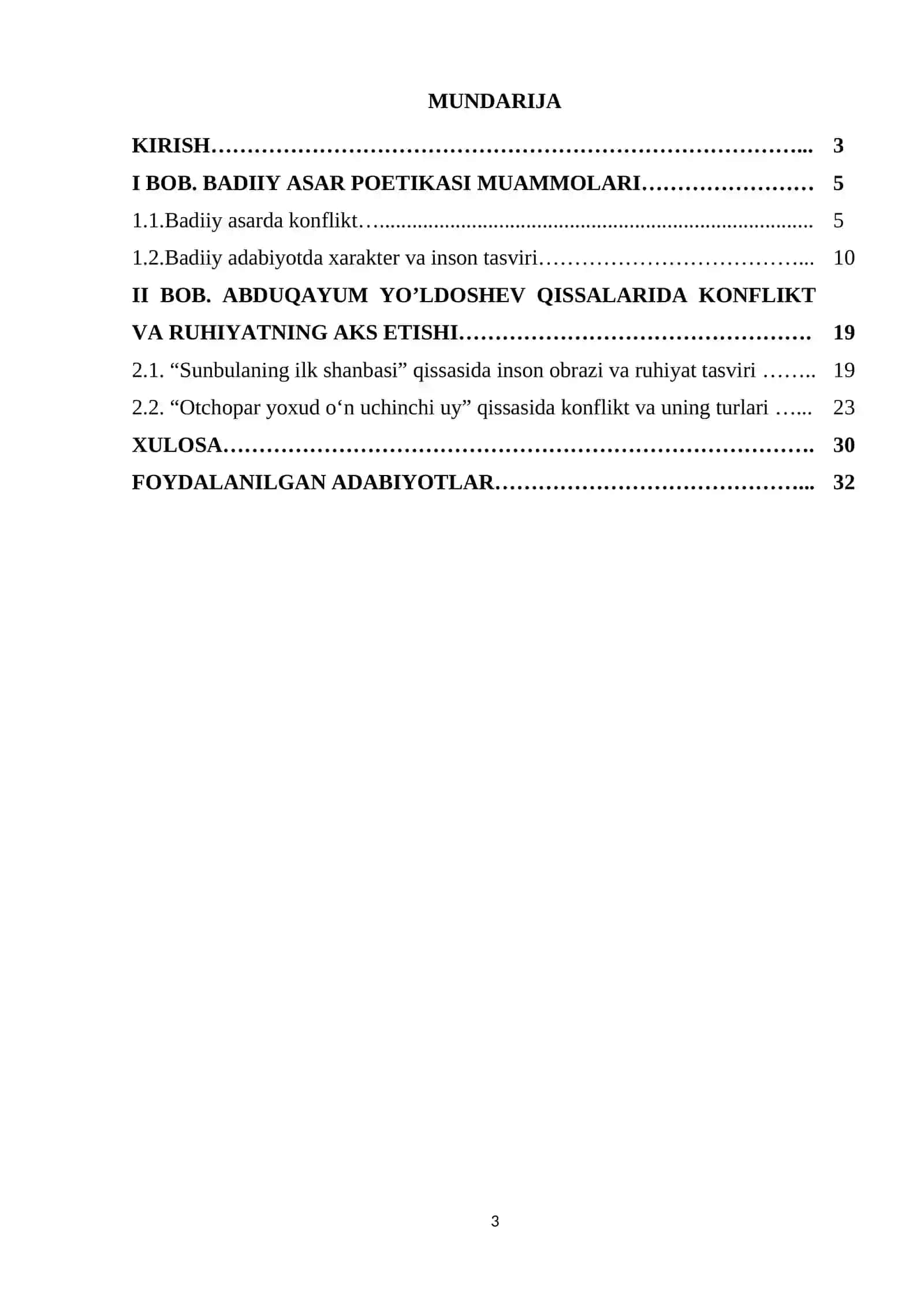 ABDUQAYUM YO‘LDOSHEV QISSALARI POETIKASI 3