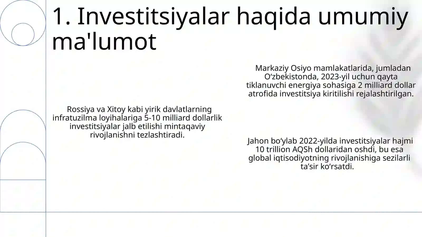 Investitsiya va ularning turlari 3