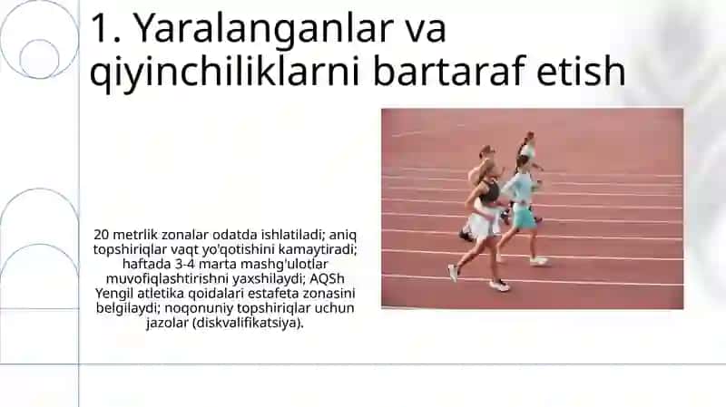 Estafetali harakatli oʻyinlarni oʻtkazish 3
