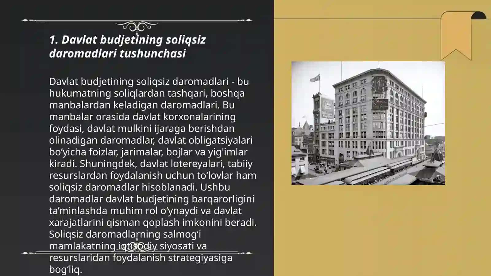 Davlat budjetining soliqsiz daromadlari 3