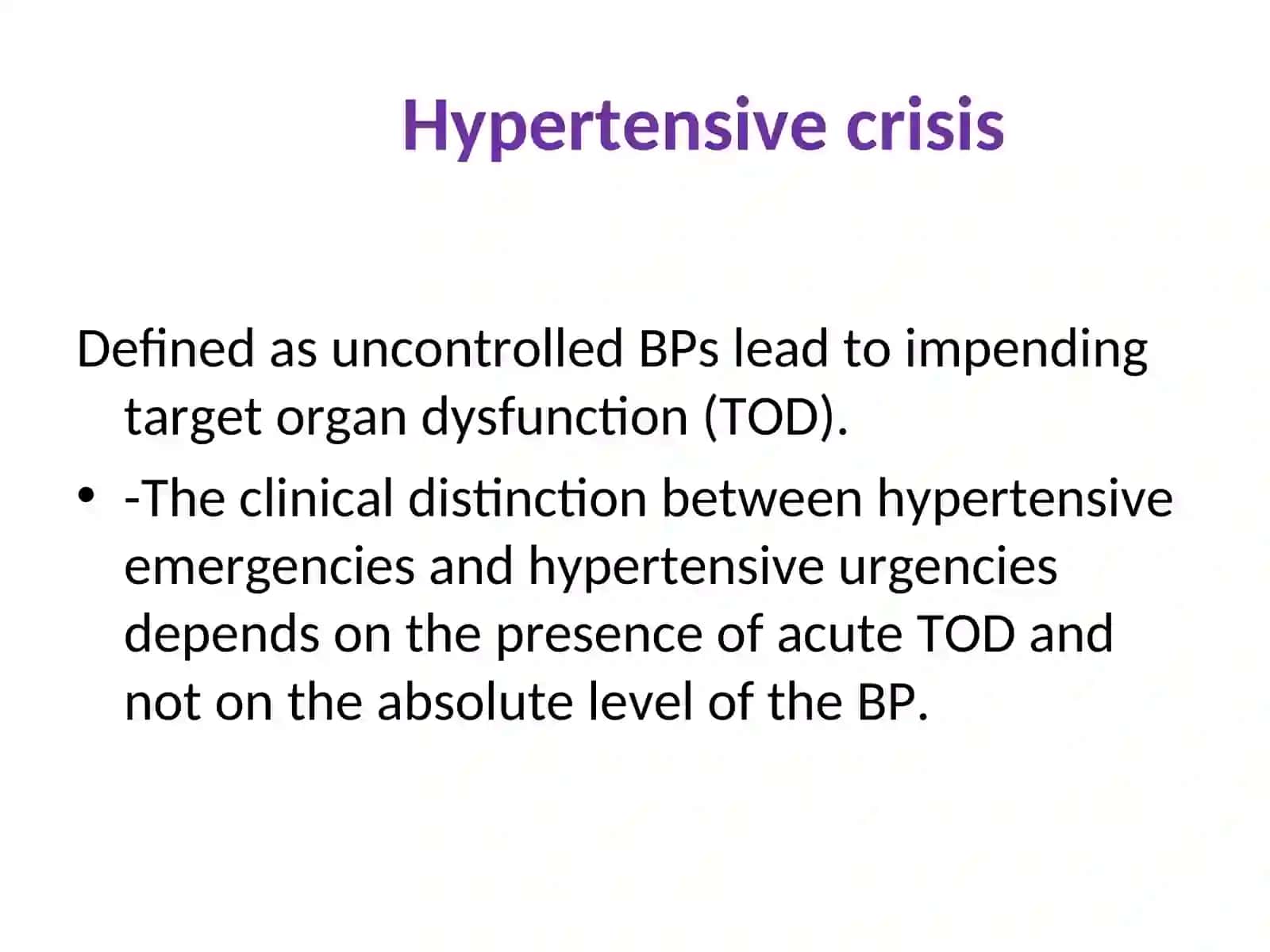 DIAGNOSIS AND MANAGEMENT OF HYPERTENSION 3