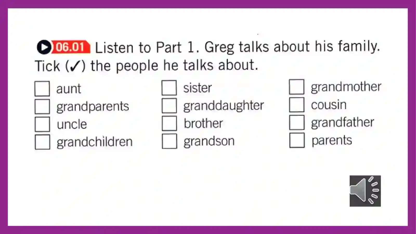 Look at the picture and answer the questions 3