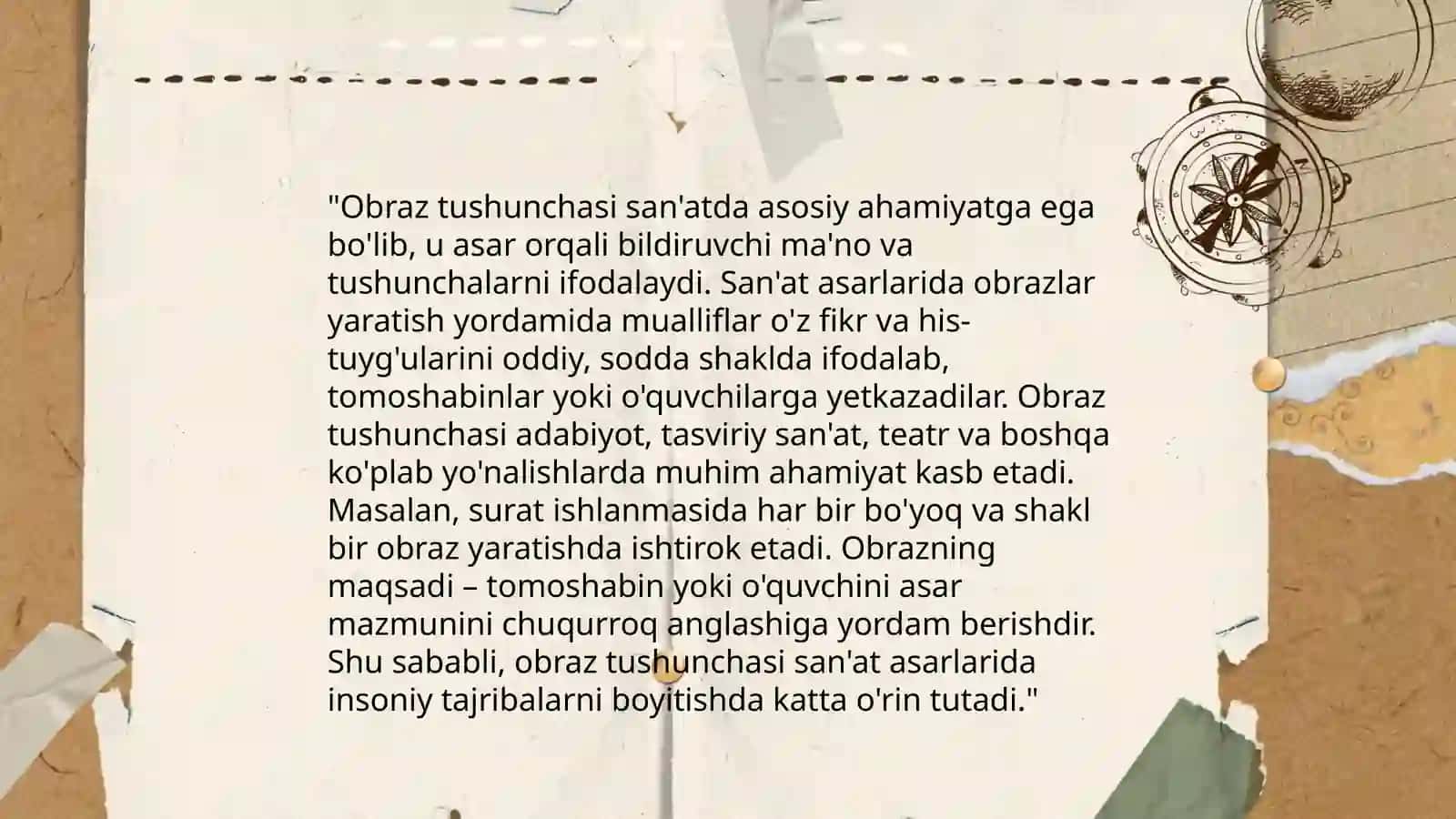 Badiiy asarda obraz sistemasi 3