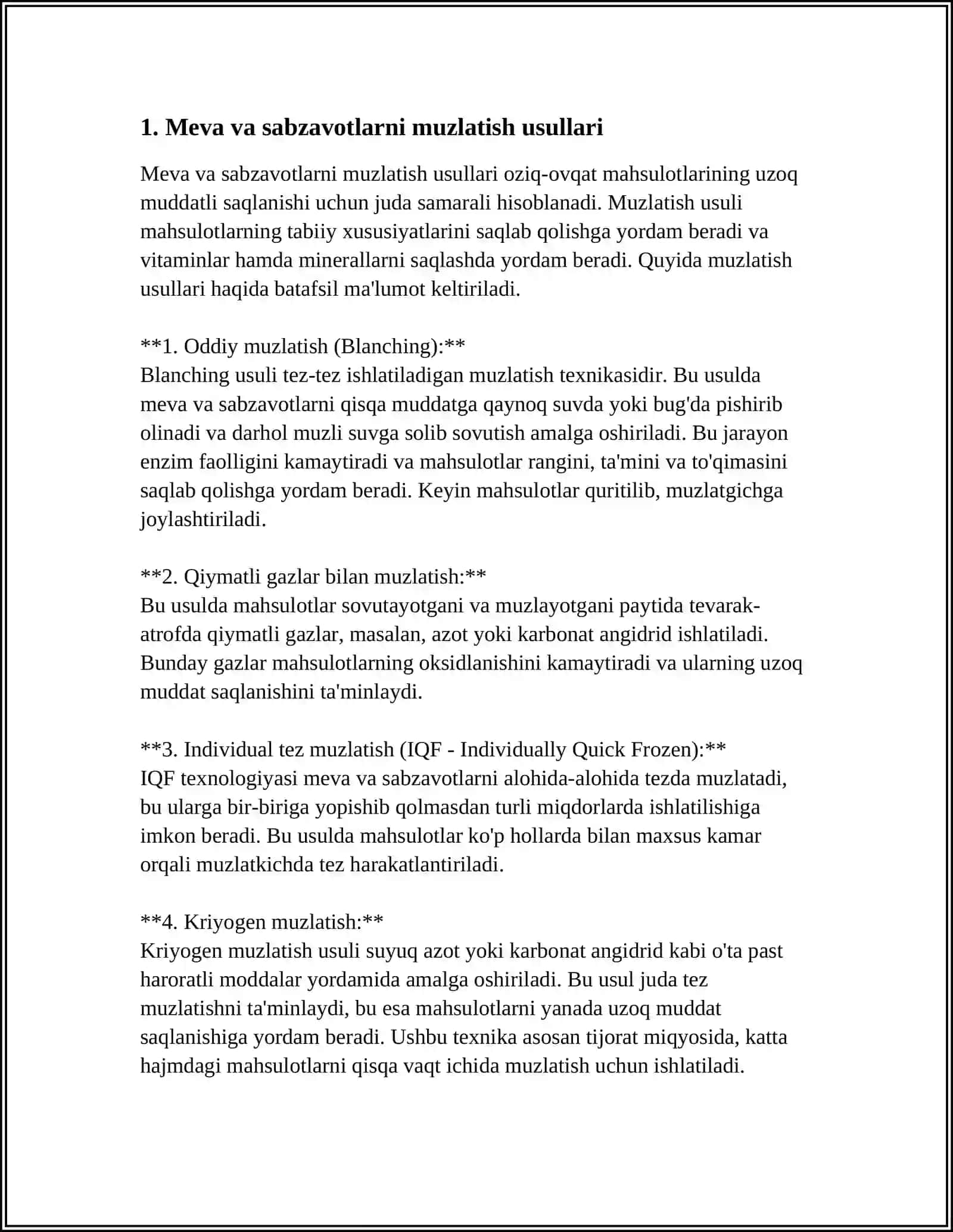 UZUMNI SAQLASH VA QAYTA ISHLASH 3