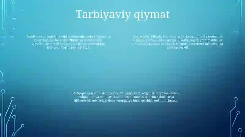 Zamonaviy Tillarda Lotinshunoslik 3