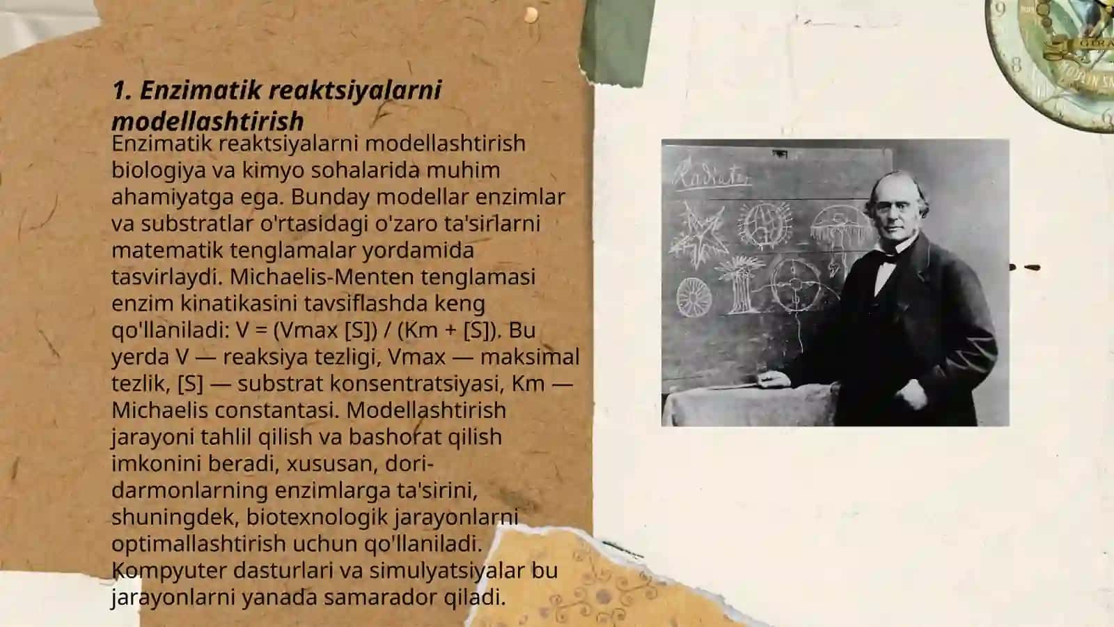 Biokimyoviy evalutsiya bosqichlarini modellashtirish 3