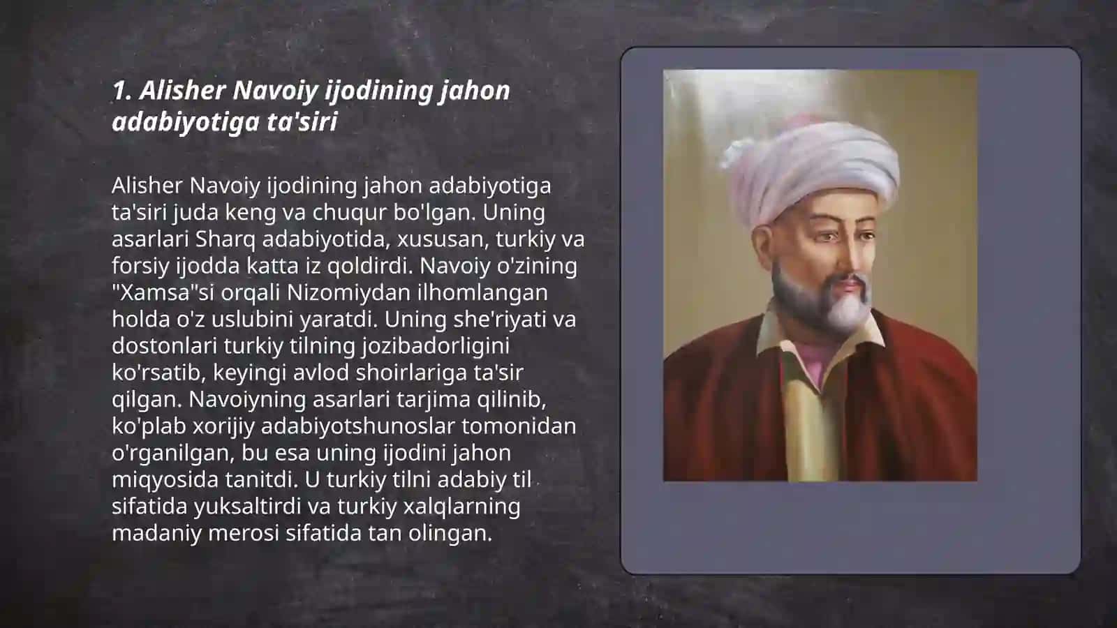 Jahon adabiyotida Alisher Navoiyning asarlariga qarashlar 3