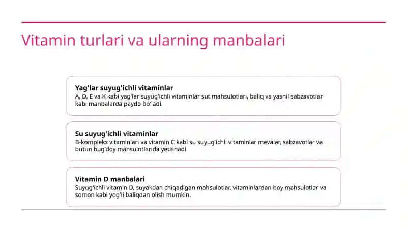 Vitaminlar va ularning ahamiyati 3