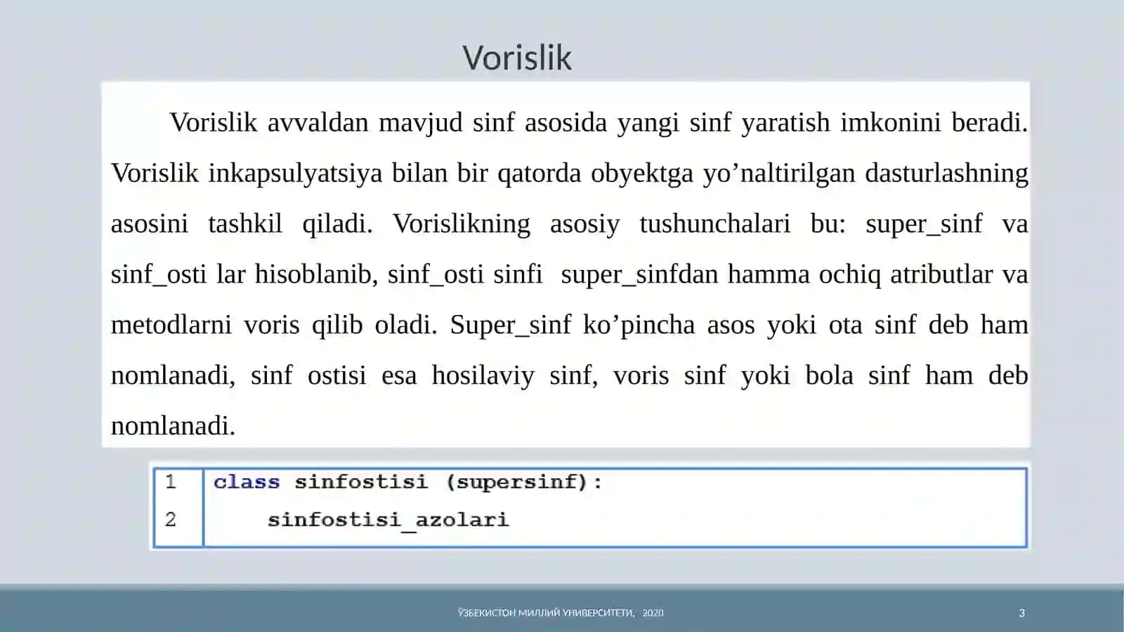 Pythondasturlashtili 3