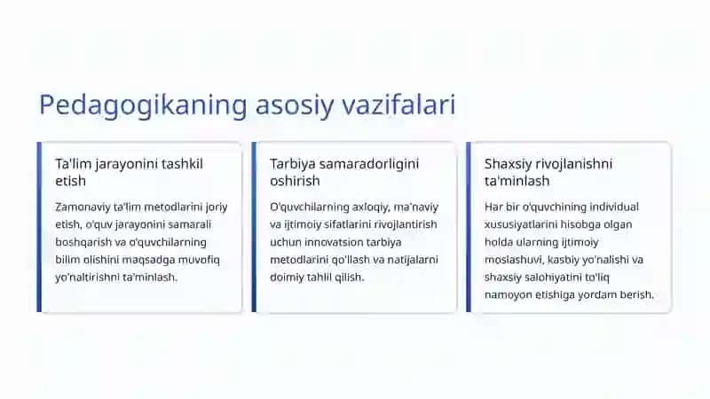 Pedagogikaning Asosiy Kategoriyalari 3
