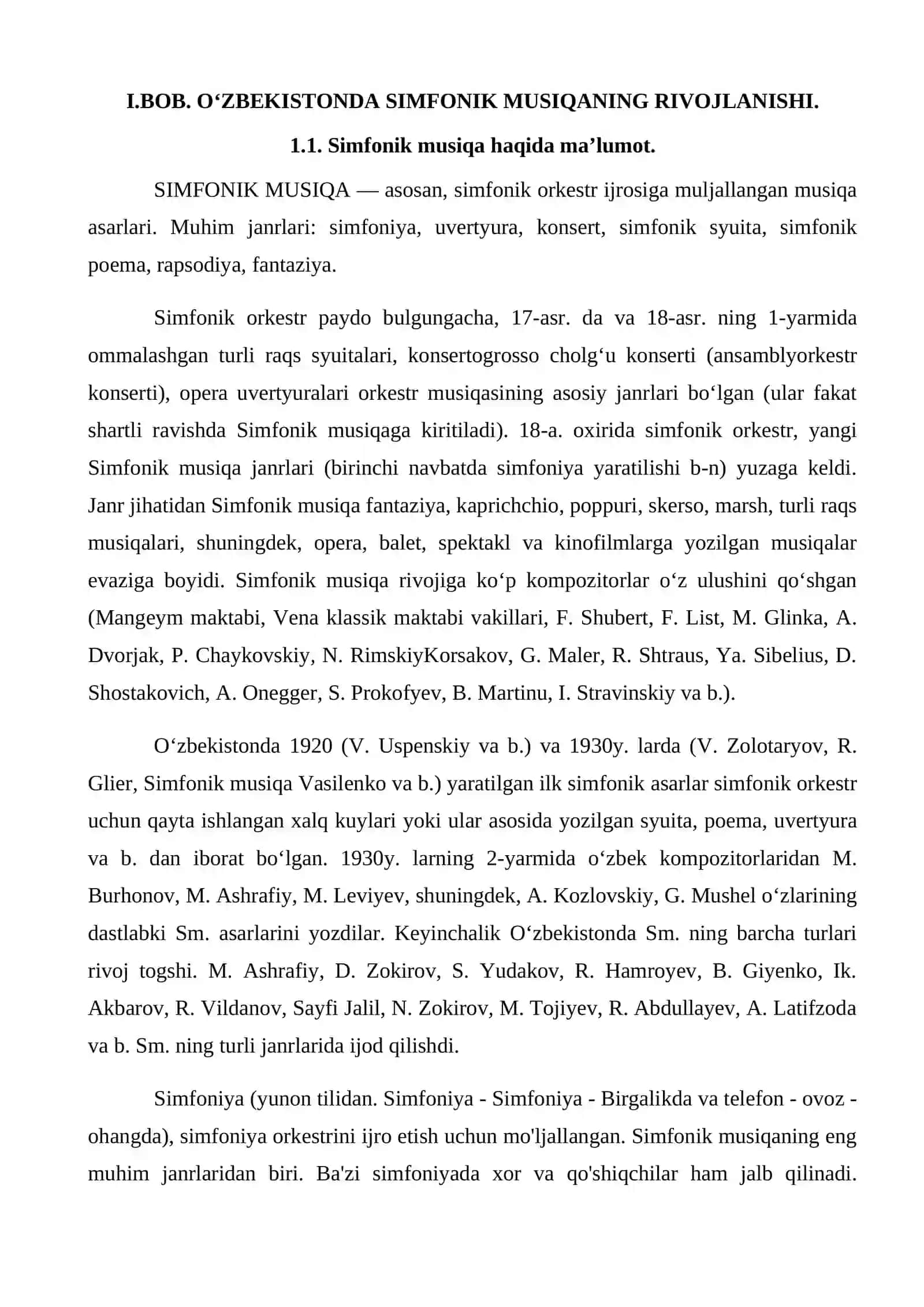 SIMFONIK MUSIQANING RIVOJLANISHI 3