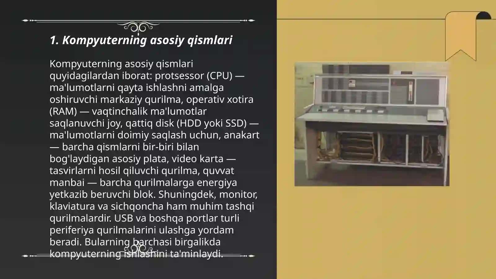 Kompyuterlarning texnik va dasturiy ta’minoti, Windows operatsion tizimi 3