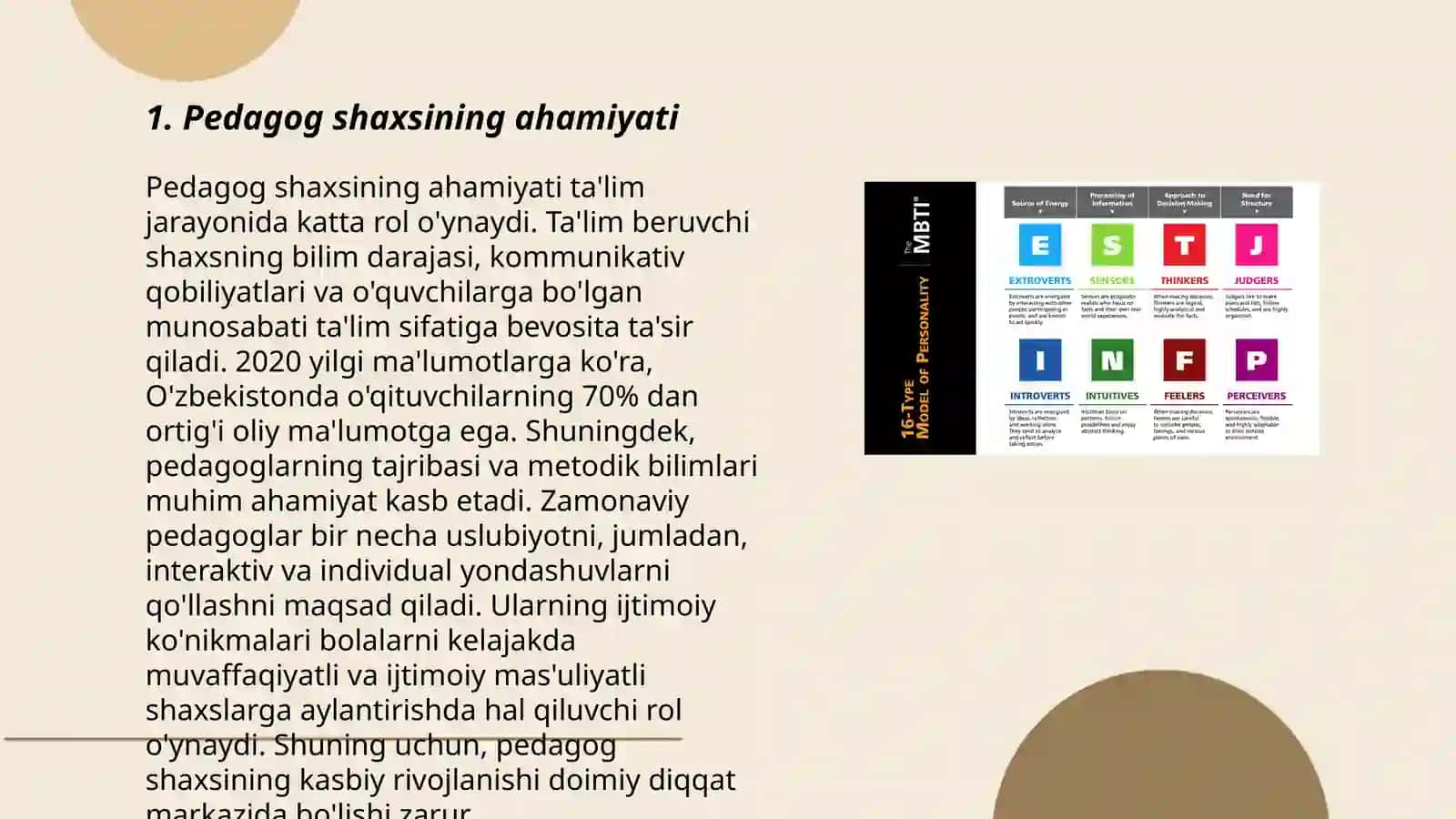 Pedagog shaxsi va unga qöyiladigan talablar 3