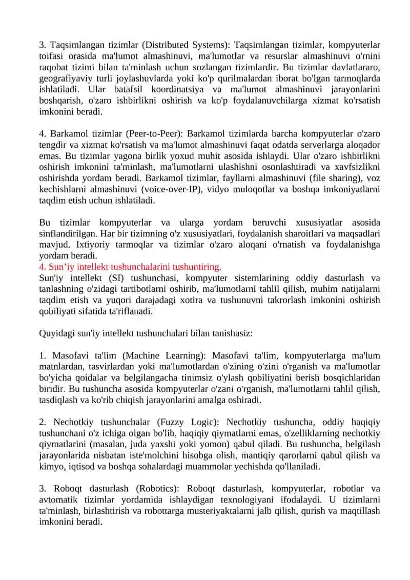 Axborot tizimlari tushunchasi 3