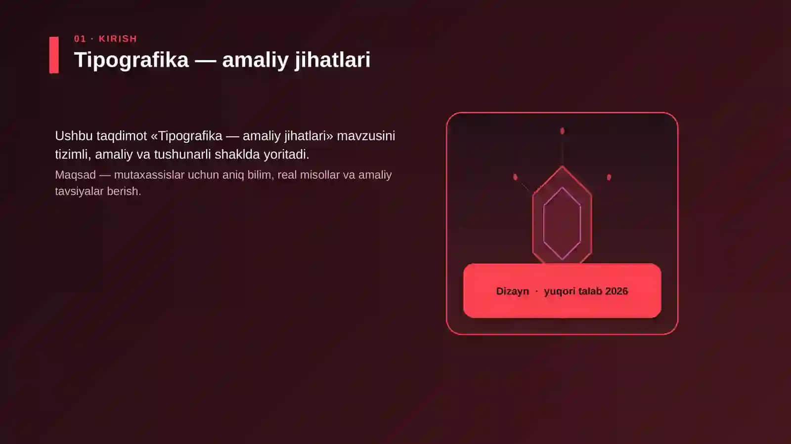 Tipografika — amaliy jihatlari 3