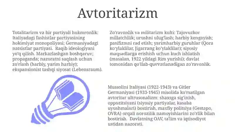 Fashizim mafkurasining asosiy gʻoyalari 3