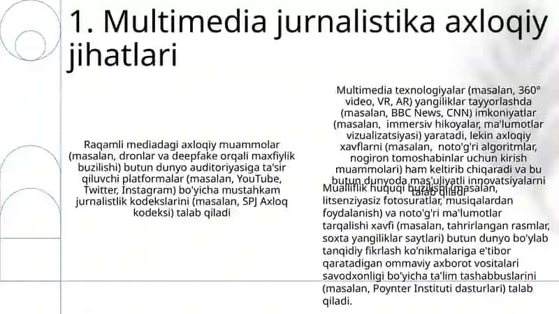 Noshirlik ishida multimedia texnologiyalari 3
