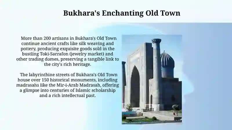 The sightseeing of Uzbekistan 3