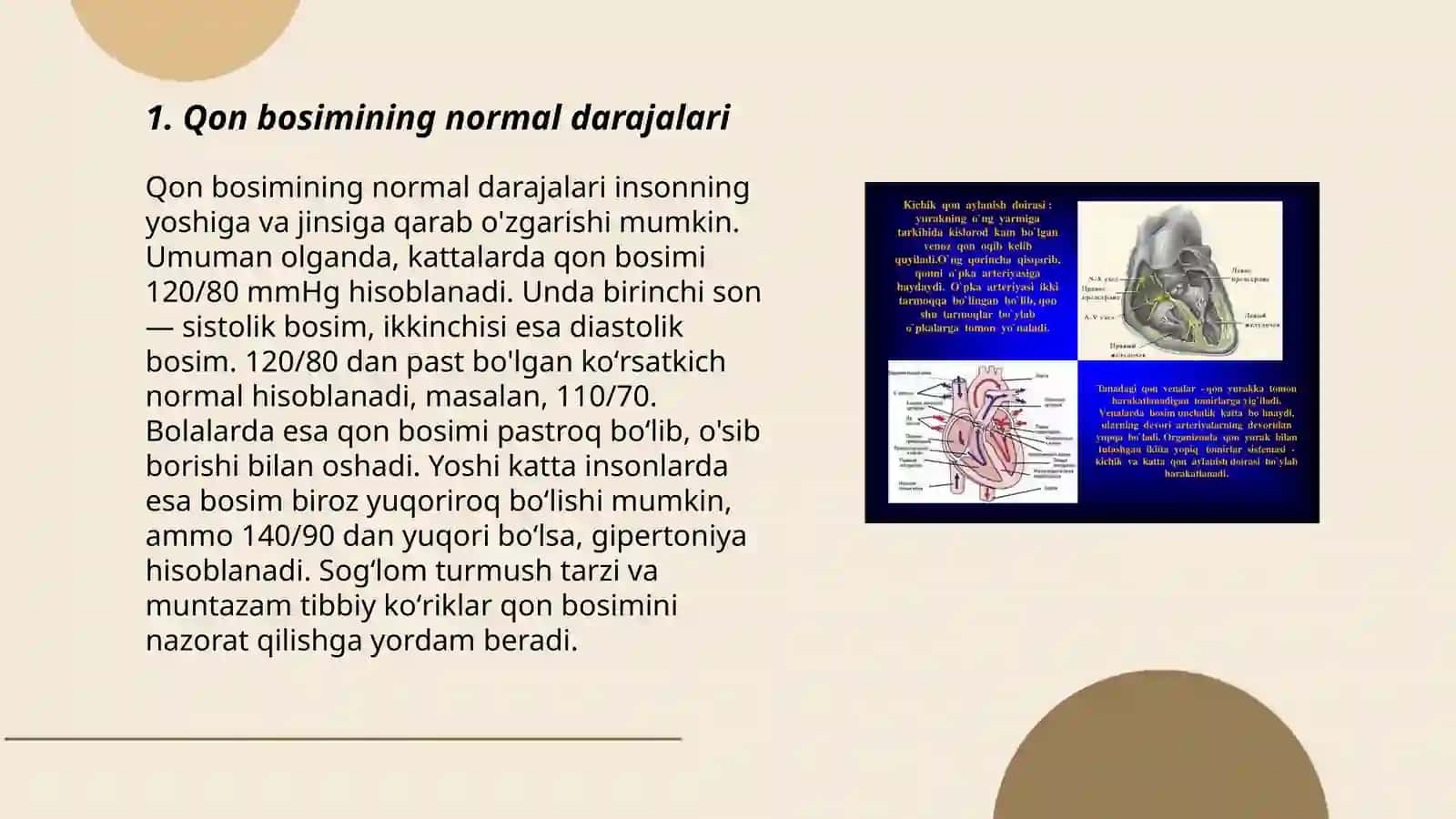 Qon bosimi va yurak qon tomir kasalliklari 3