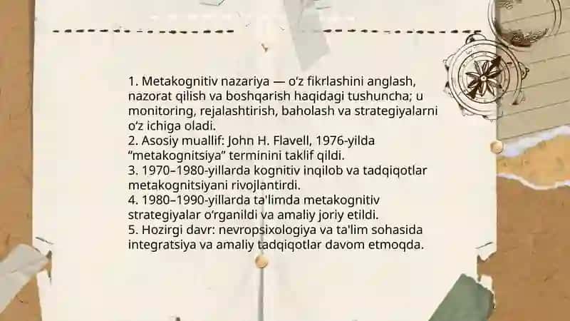 Metakognitiv nazariya 3