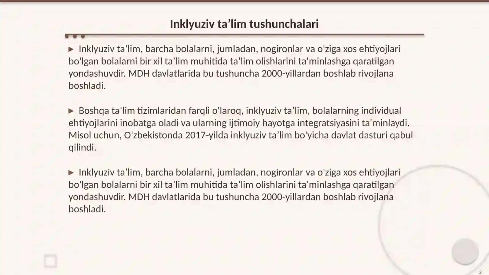 MDH davlatlarida inklyuziv taʼlim 3