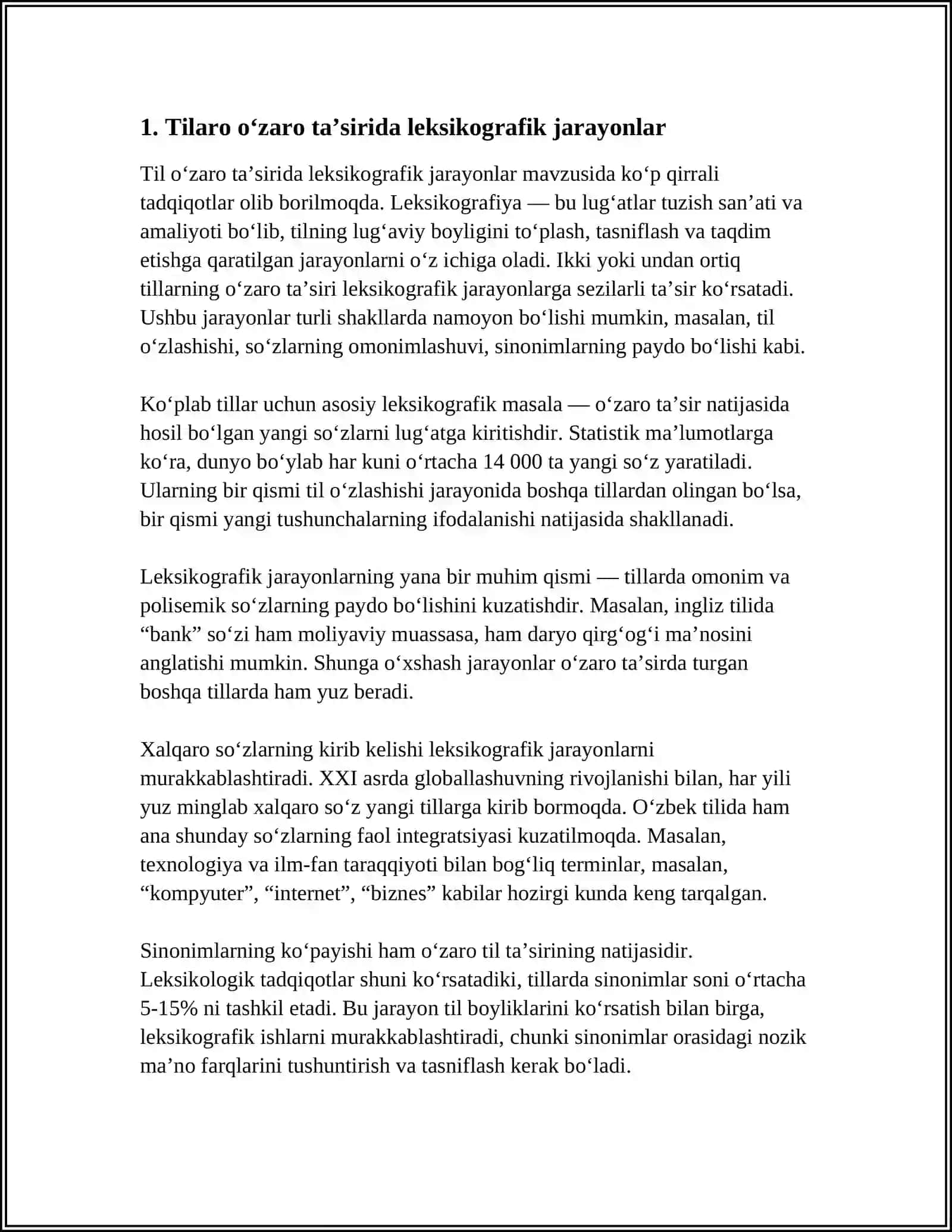 TILSHUNOSLIKDA LEKSIKOGRAFIYA MASALASI 3