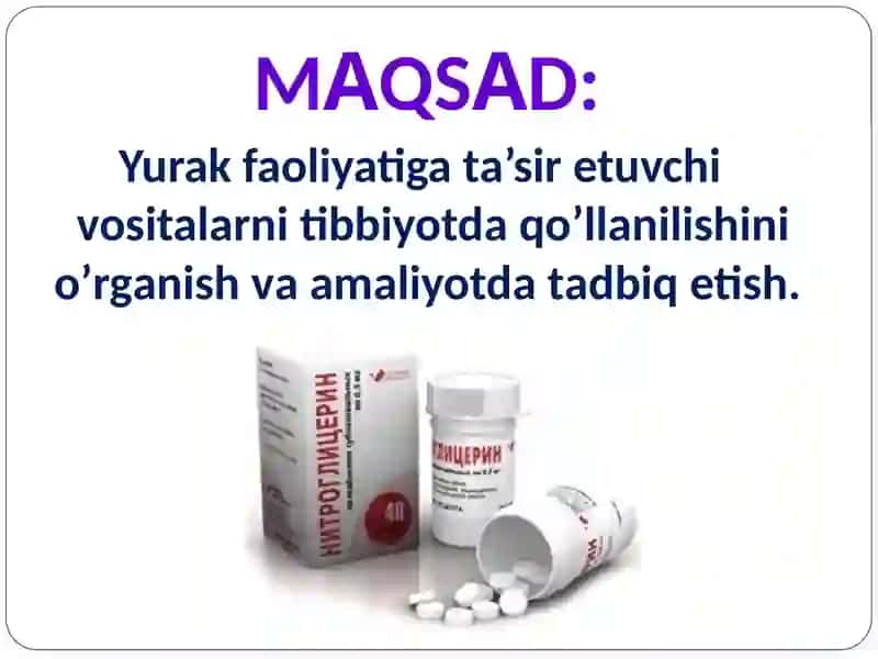 Gipotenziv va gipertenziv vositalar 3