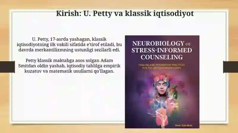U.Petti Angliya klassik iqtisodiy ta'limoti 3