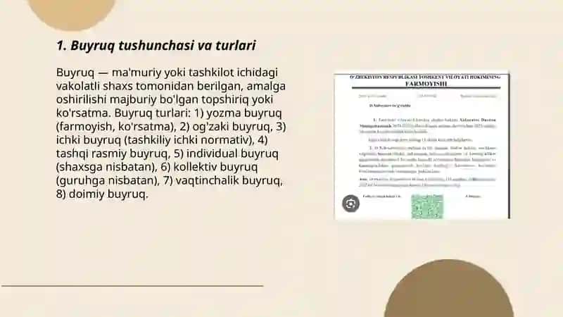 Buyruq 3