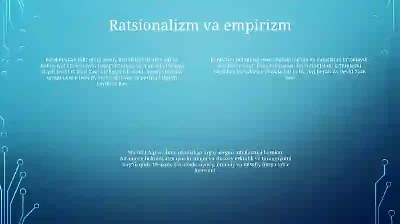 18 Asr Yevropa Falsafasining Ma‘Rifiy Xususiyatlari 3